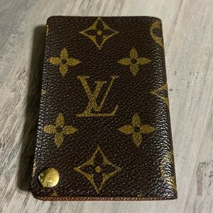 Louis Vuitton Slim Pocket Card Holder Monogram Canvas